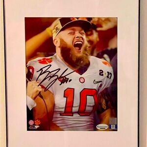 Ben Boulware Autographed 11x14 framed photo With Certification